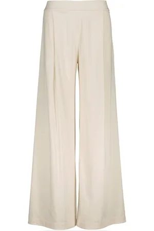 AMELIE & AMELIE Spodnie, Kobieta, Beżowy, L, Offwhite Stylowe Broek