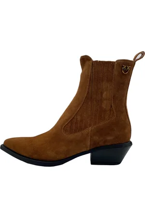 Pinko Buty, Kobieta, brązowy, 39 EU, Zamsz, Zamszowy Botek