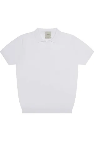 At.p.Co Koszulki, Mężczyzna, Biały, S, Męski Polo Shirt