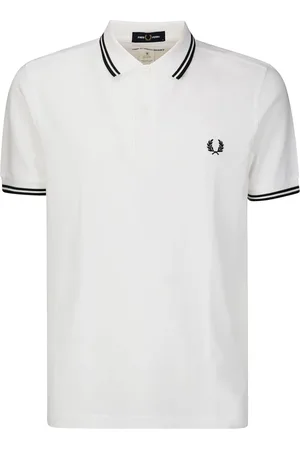 Comme des Garçons Koszulki, Mężczyzna, Biały, XL, Biała Koszulka Polo z Logo Krótki Rękaw
