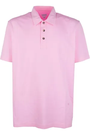 Bottega Veneta Koszulki, Mężczyzna, Różowy, XL, Klasyczny Polo Shirt dla Mężczyzn