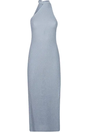 Canessa Sukienki, Kobieta, Niebieski, M, Elegancka Sukienka Kaimana dla Kobiet