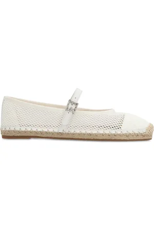 Michael Kors Buty, Kobieta, Biały, 37 EU, Regulowane Espadryle z Plecioną Podeszwą
