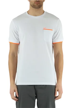 sun68 Koszulki, Mężczyzna, Biały, M, Tops