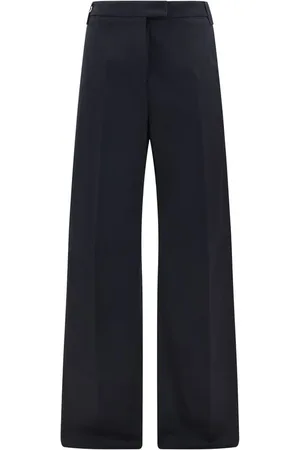 Thelatest Spodnie, Kobieta, Niebieski, 2XS, Elegant Wide Leg Pants