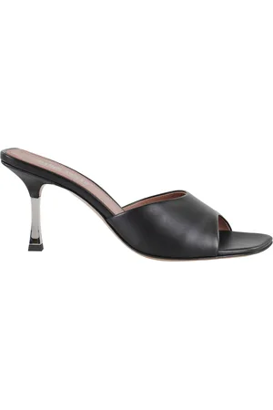 PARIS TEXAS Buty, Kobieta, Czarny, 41 EU, Asymetryczna mula z metalowym obcasem