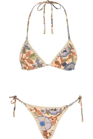 ZIMMERMANN Stroje kąpielowe, Kobieta, Wielobarwność, M, Komplet bikini Junie Crochet