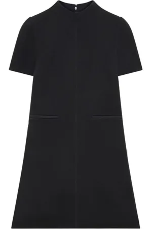 Courrèges Sukienki, Kobieta, Czarny, S, Czarna Sukienka A-line dla Kobiet