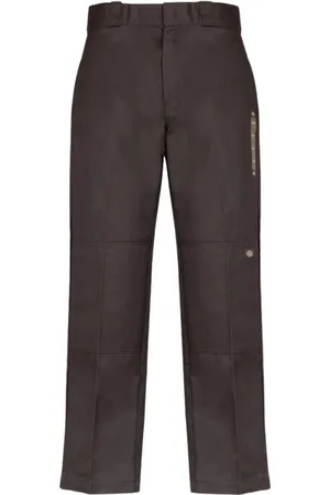 Dickies Spodnie, Mężczyzna, brązowy, W33 L32, Dbx 1 Ciemnobrązowe Spodnie z Podwójnym Kolanem Rec