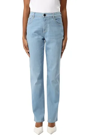 Emporio Armani Jeansy, Kobieta, Niebieski, W29, Jasnoniebieskie Jeansyy