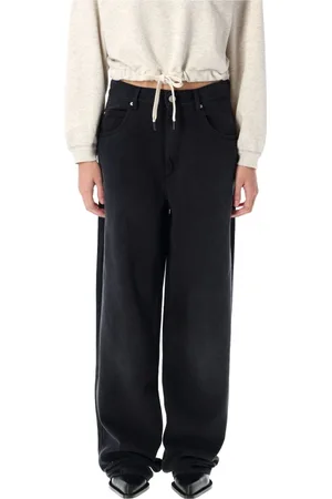 Isabel Marant Jeansy, Kobieta, Czarny, S, Denim, Spodnie Jeansyowe Joanny