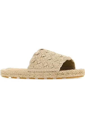 Bottega Veneta Buty, Kobieta, Beżowy, 40 EU, Sandał Pasek Jack