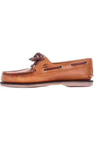 Timberland Buty, Mężczyzna, brązowy, 45 EU, Skórzane Mokasyny z Podeszwą z Gumy