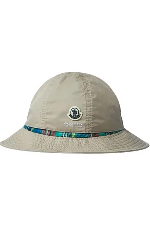Moncler Akcesoria, Mężczyzna, Beżowy, M, Logo Koszulka Wiaderko