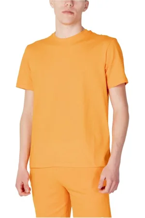 sunseeker Koszulki, Mężczyzna, Pomarańczowy, L, Pomarańczowy Bawełniany T-shirt Kolekcja Wiosna/Lato