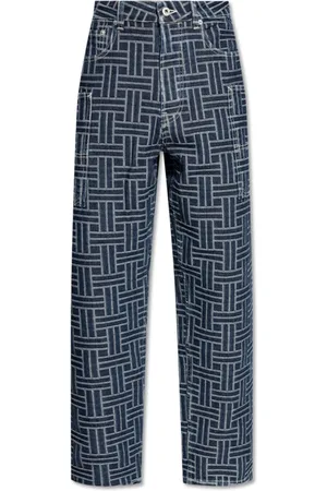 Kenzo Jeansy, Mężczyzna, Niebieski, W31, Bawełna, Spodnie Cargo