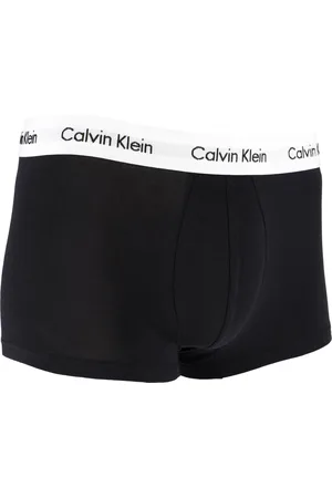 Calvin Klein Bielizna, Mężczyzna, Czarny, S, Trunksy Low Rise 3-pack