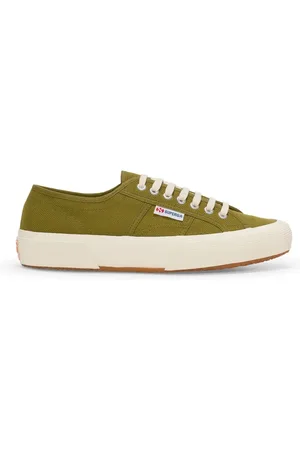 Superga Buty, Mężczyzna, Zielony, 45 EU, Trampki z Bawełnianym Wierzchem
