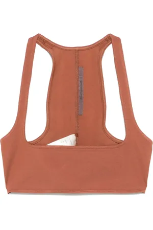 Rick Owens Koszulki, Kobieta, Pomarańczowy, XS, Stylowy Różowy Top dla Kobiet
