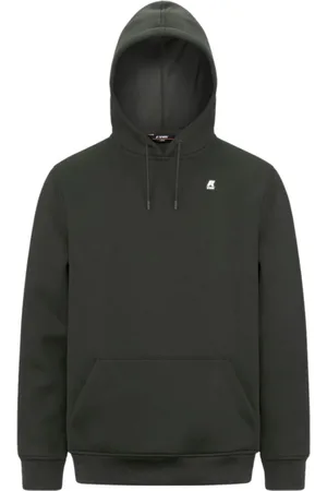K-Way Bluzy, Mężczyzna, Zielony, L, Bernie Spacer Hoodie