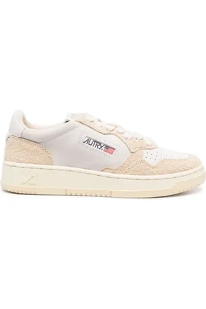 Autry Buty, Kobieta, Beżowy, 36 EU, Niskie Sneakersy Medalist dla Kobiet