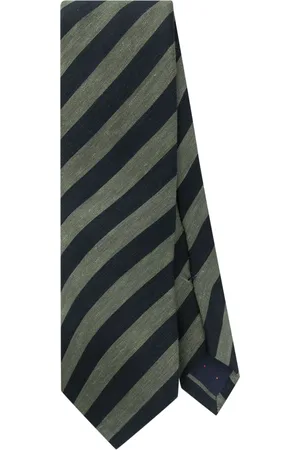 Paul Smith Akcesoria, Mężczyzna, Wielobarwność, ONE SIZE, Krawat męski w paski w stylu Slub