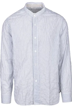 ELEVENTY Koszule, Mężczyzna, Niebieski, 2XL, Bawełniana Koszula Elastanowa