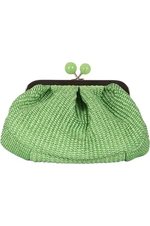 Max Mara Torebki, Kobieta, Zielony, ONE SIZE, Zielone torby weekendowe na stylowe wypady