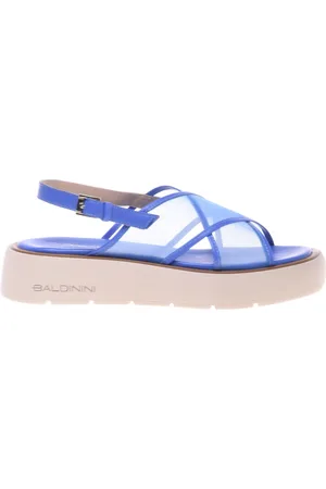BALDININI Buty, Kobieta, Niebieski, 40 EU, Light mesh sandal