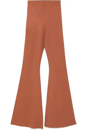 Rick Owens Spodnie, Kobieta, Pomarańczowy, S, Rust Dirt Bolan Spodnie
