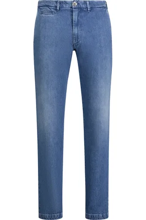 RE-HASH Jeansy, Mężczyzna, Niebieski, W33, Denim, Męskie Spodniey Denim Kolekcja