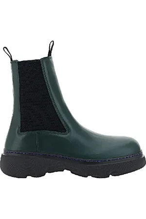 Burberry Buty, Mężczyzna, Zielony, 44 EU, Wysokie buty w modnym stylu
