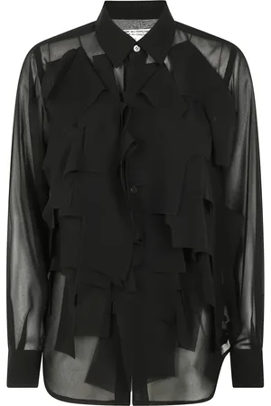 Comme des Garçons Bluzki, Kobieta, Czarny, M, Stylowa Bluzka Damska