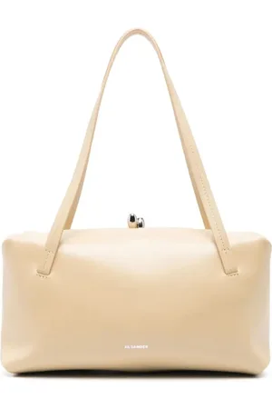 Jil Sander Torebki, Kobieta, Beżowy, ONE SIZE, Mała Torba na Poduszkę Goji z Uchwytem