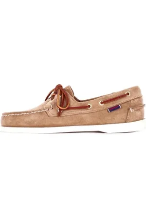 SEBAGO Buty, Mężczyzna, Niebieski, 42 EU, Zamsz, Casual Mokasyny zamszowe