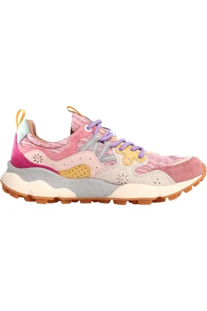 Flower Mountain Buty, Kobieta, Różowy, 37 EU, Bawełna, Różowe Yamano 3 Woman Sneakers