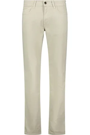 RE-HASH Jeansy, Mężczyzna, Beżowy, W33, Męskie Spodnie Casual