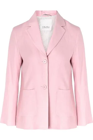 Max Mara Kurtki, Kobieta, Różowy, S, Stylowa kurtka dla kobiet