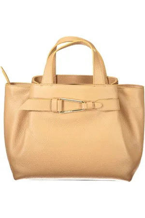 Coccinelle Torebki, Kobieta, brązowy, ONE SIZE, Brązowa Skórzana Damska Torebka Malory Bag