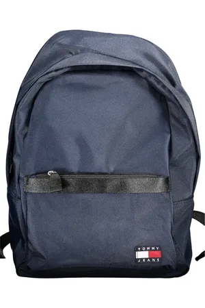 Tommy Hilfiger Torebki, Mężczyzna, Niebieski, ONE SIZE, Poliester, Plecak z regulowanymi paskami