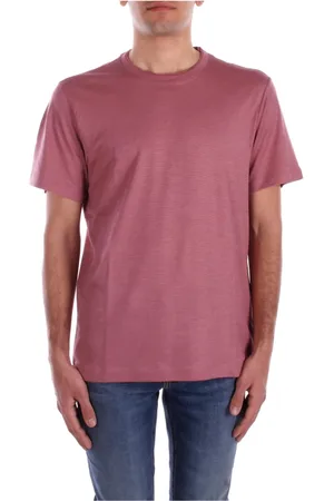Paul & Shark Koszulki, Mężczyzna, Fioletowy, L, Bawełna, Yachting Logo Front T-shirty i Pola