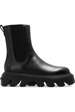 Casadei Buty, Kobieta, Czarny, 40 EU, Skórzane botki za kostkę