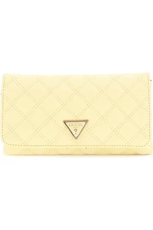 Guess Akcesoria, Kobieta, Żółty, ONE SIZE, Pikowana Mini Torba na Ramię