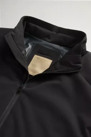 Woolrich Kurtki, Mężczyzna, Czarny, XL, Czarna Kurtka Bomber