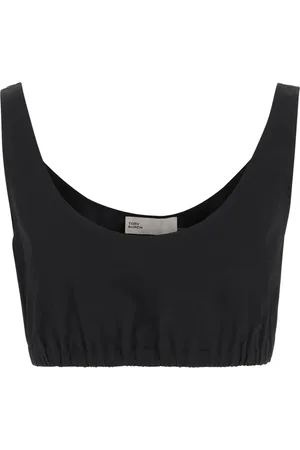 Tory Burch Koszulki, Kobieta, Czarny, S, Czarny Top dla Kobiet