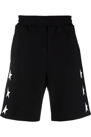 Golden Goose Szorty, Mężczyzna, Czarny, L, Czarne Szorty Bermudy Stylowe i Wygodne