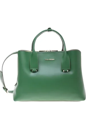 BALDININI Torebki, Kobieta, Zielony, ONE SIZE, leather handbag