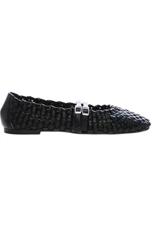 OVYE Buty, Kobieta, Czarny, 39 EU, Płaskie buty Mary Jane