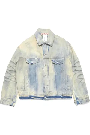 Acne Studios Kurtki, Mężczyzna, Niebieski, S, Niebieska stylowa odzież wierzchnia na co dzień