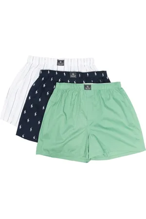 Ralph Lauren Bielizna, Mężczyzna, Wielobarwność, S, Pasek Pistacja Granat Bokserki